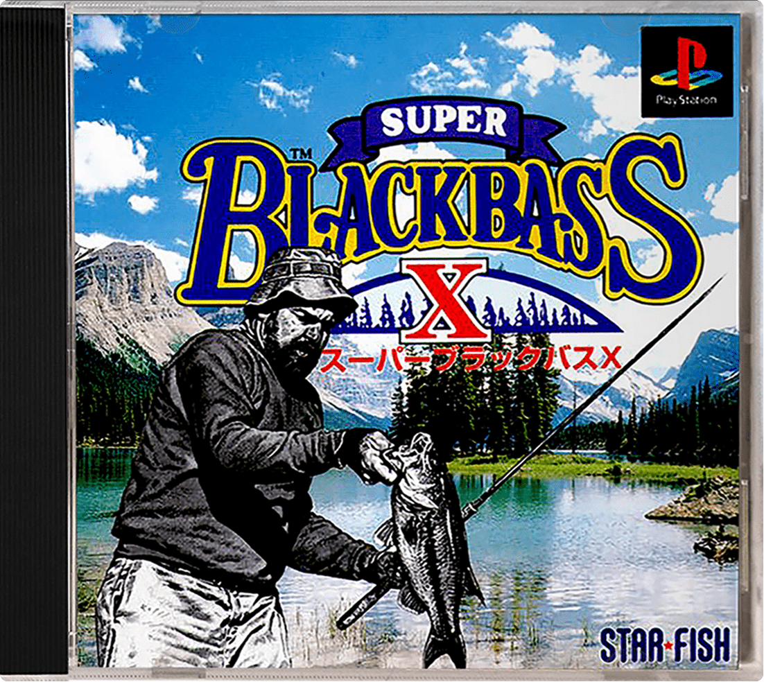 Super Black Bass X box art for Playstation